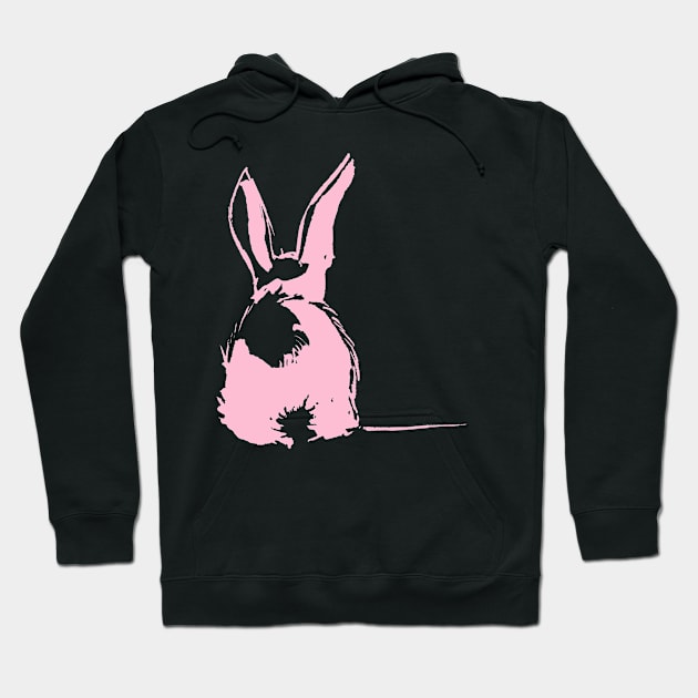 Cute pink bunny Hoodie by EmilieGeant